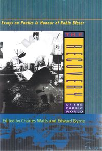 Produktbild: The Recovery of the Public World