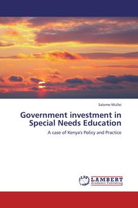 Produktbild: Government investment in Special Needs Education