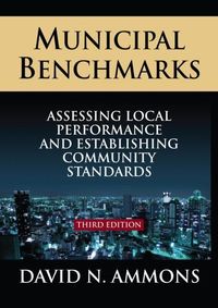 Produktbild: Ammons, D: Municipal Benchmarks: Assessing Local Perfomance