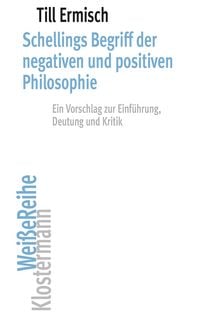 Produktbild: Schellings Begriff der negativen und positiven Philosophie