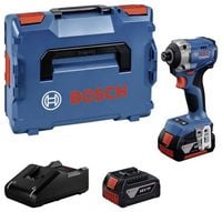 Produktbild: Bosch Professional GDR 18V-215 06019N2002 Akku-Drehschlagschrauber 215 Nm 18 V Anzahl mitgelieferte Akkus 2 4.0 Ah