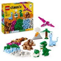 Produktbild: LEGO Classic Kreative Dinosaurier, Bauset mit Tierfiguren 11041