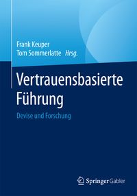 Produktbild: Vertrauensbasierte F&uuml;hrung