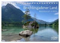 Produktbild: Berchtesgadener Land - Wanderhighlights in Bayern (Tischkalender 2027 DIN A5 quer), CALVENDO Monatskalender