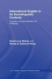Produktbild: International English in Its Sociolinguistic Contexts