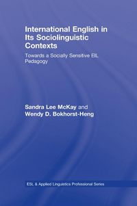 Produktbild: International English in Its Sociolinguistic Contexts