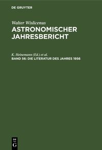 Produktbild: Die Literatur des Jahres 1956