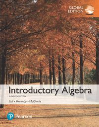 Produktbild: Introductory Algebra, Global Edition