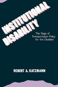 Produktbild: Institutional Disability