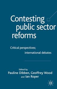 Produktbild: Contesting Public Sector Reforms