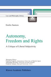Produktbild: Autonomy, Freedom and Rights