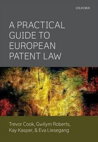 Produktbild: Cook, T: Practical Guide to European Patent Law
