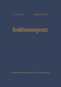 Produktbild: Kreditwesengesetz