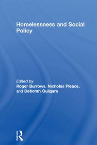 Produktbild: Homelessness and Social Policy