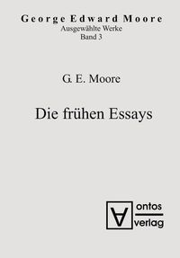 Produktbild: Die fr&uuml;hen Essays