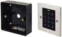 Produktbild: Sygonix SY-6121664 Code-Tastatur mit RFID Unterputz, Aufputz 12 V/DC, 18 V/DC IP66 mit beleuchteter Tastatur, mit Touchscreen