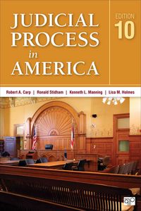 Produktbild: Carp, R: Judicial Process in America