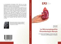 Produktbild: La Microangiopathie Thrombotique R&eacute;nale