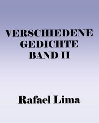 Produktbild: Verschiedene Gedichte Band II