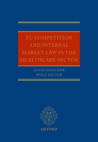 Produktbild: EU Competition and Internal Market Law in the Healthcare Sector