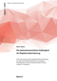 Produktbild: Die datenschutzrechtliche Zul&auml;ssigkeit der Registermodernisierung