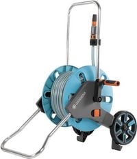 Produktbild: GARDENA 18513-20 Schlauchwagen CleverRoll M Set Schlauchwagen 13 mm 20 m 1/2 Zoll 1 St. Grau, T&uuml;rkis, Orange