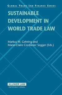 Produktbild: Sustainable Development in World Trade Law