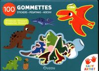 Produktbild: 100 gommettes : dinosaures