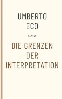 Produktbild: Die Grenzen der Interpretation