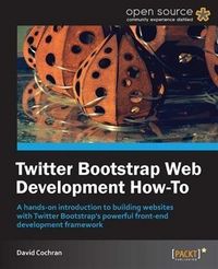 Produktbild: Twitter Bootstrap Web Development How-To