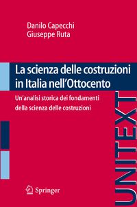 Produktbild: La scienza delle costruzioni in Italia nell'Ottocento