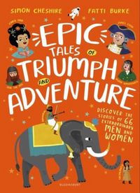 Produktbild: Cheshire, S: Epic Tales of Triumph and Adventure