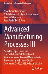 Produktbild: Advanced Manufacturing Processes III