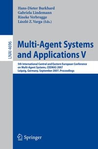 Produktbild: Multi-Agent Systems and Applications V