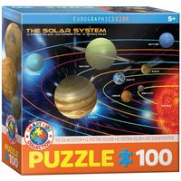 Bild vom Artikel Eurographics Kids 6100-1009 - Das Sonnensystem, Planeten, Puzzle, 100 Teile vom Autor 
