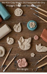 Produktbild: No-Kiln Clay Magic: 30 Foolproof Air-Dry Projects That Look Store-Bought