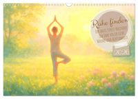 Produktbild: Ruhe finden - Der Anti-Stress-Kalender - Ein Jahr voller W&auml;rme und Achtsamkeit (Wandkalender 2026 DIN A3 quer), CALVENDO Monatskalender