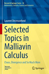 Produktbild: Selected Topics in Malliavin Calculus