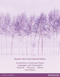 Produktbild: Introduction to Automata Theory, Languages, and Computation