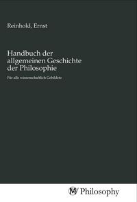 Produktbild: Handbuch der allgemeinen Geschichte der Philosophie