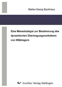 Produktbild: Backhaus, S: Messstrategie zur Bestimmung