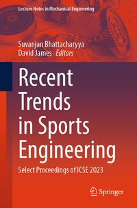 Produktbild: Recent Trends in Sports Engineering