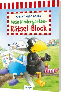 Produktbild: Der kleine Rabe Socke: Mein Kindergarten-R&auml;tsel-Block