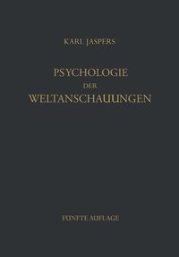 Produktbild: Psychologie der Weltanschauungen