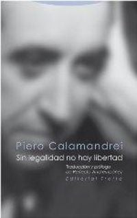 Produktbild: Sin legalidad no hay libertad