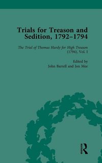Produktbild: Trials for Treason and Sedition, 1792-1794, Part I Vol 2