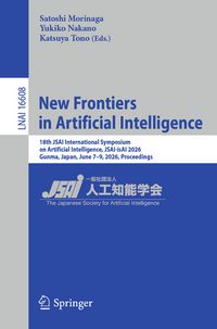 Produktbild: New Frontiers in Artificial Intelligence