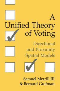 Produktbild: A Unified Theory of Voting