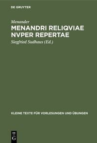 Produktbild: Menandri reliqviae nvper repertae