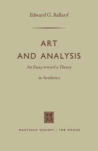 Produktbild: Art and Analysis